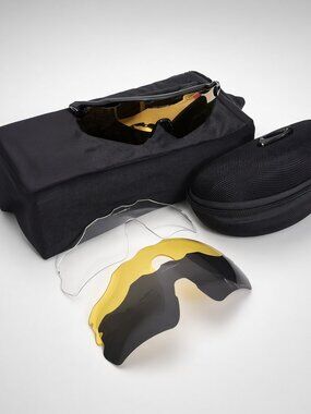Oakley Radar EV Path Black Frame 4 Lenses Polarized